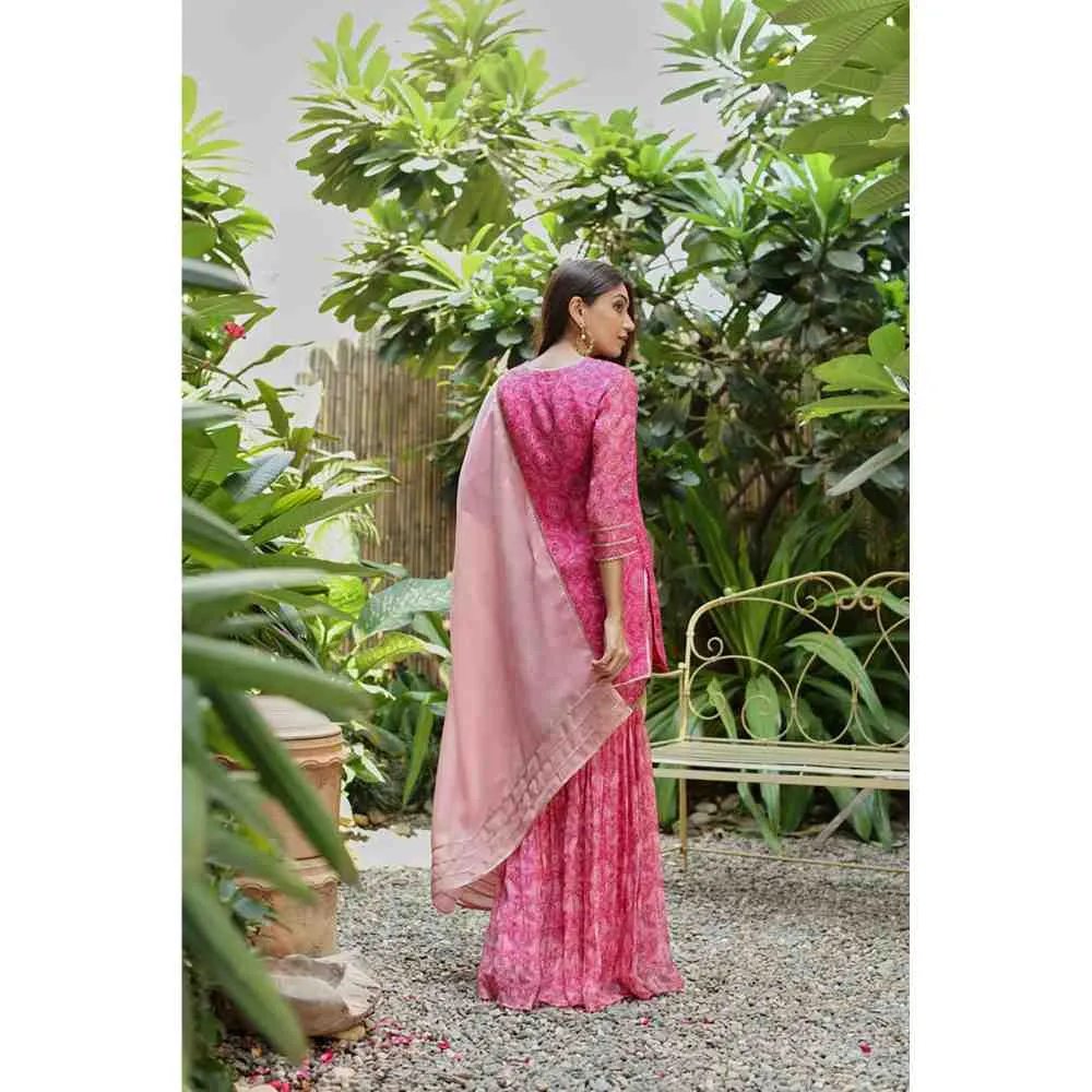 Roze Aksa Sharara (Set of 3)
