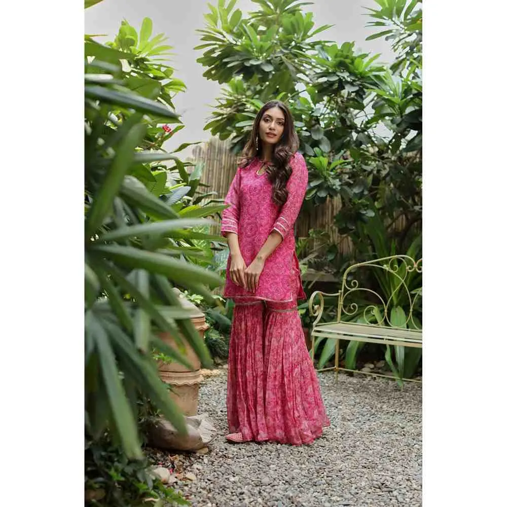 Roze Aksa Sharara (Set of 3)