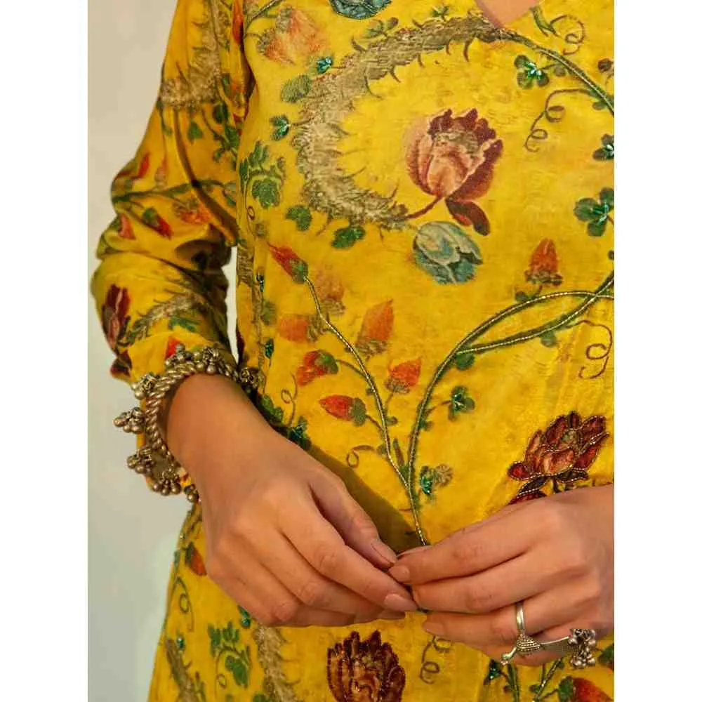 Roze Sehrish Velvet (Set Of 2)