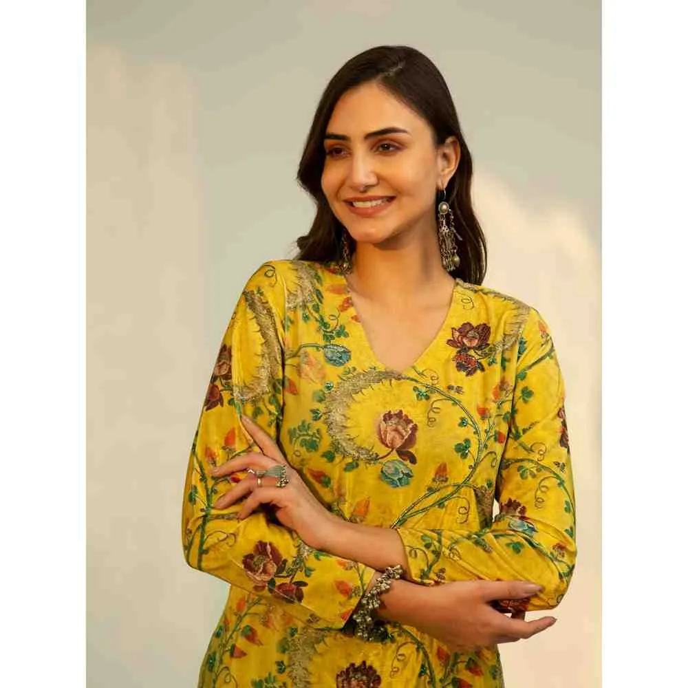 Roze Sehrish Velvet (Set Of 2)
