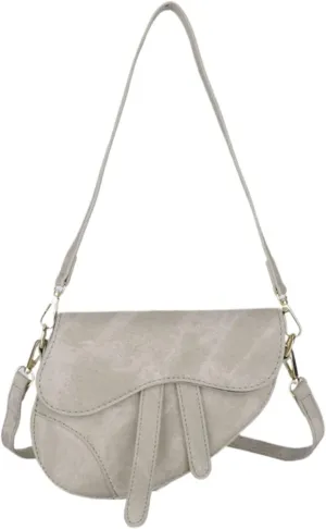 Shoulder Bag for Women Saddle Bag Denim Purse Crossbody Bag with Adjustable Strap