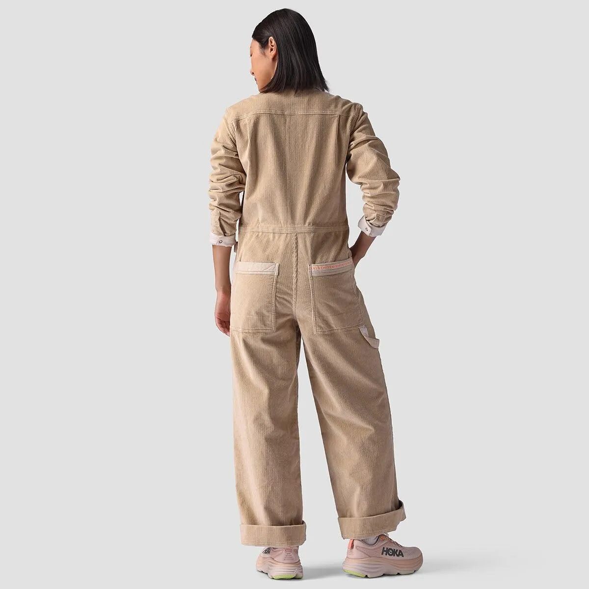 Stoic, Wide Leg Corduroy Jumpsuit - Women's
