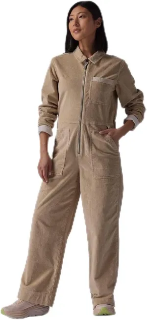Stoic, Wide Leg Corduroy Jumpsuit - Women's