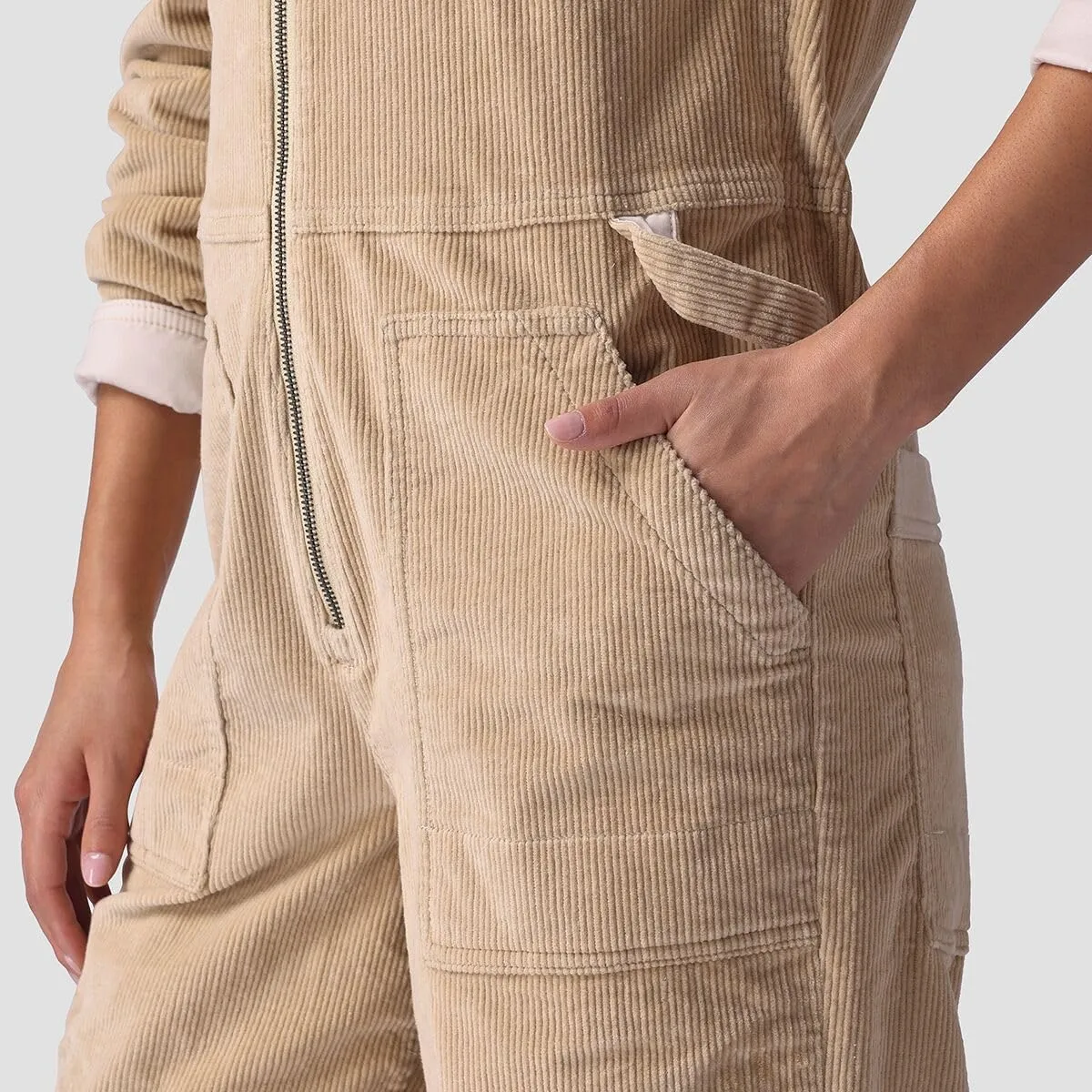 Stoic, Wide Leg Corduroy Jumpsuit - Women's