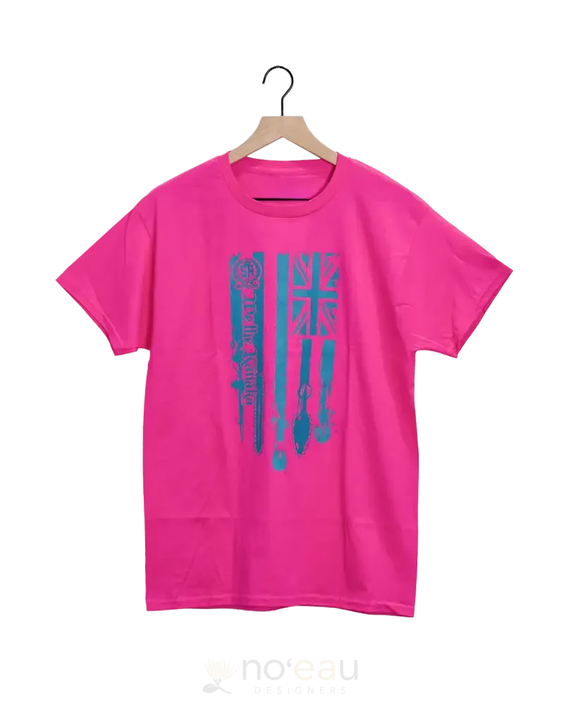 STRONGARM HAWAIIANS - We The Kanaka Pink/Teal Shirt