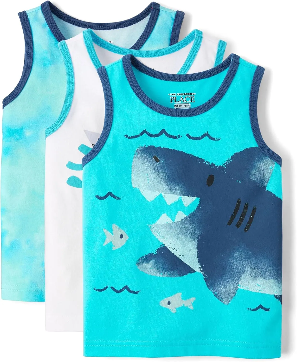 The Children's Place Boys' and Toddler Assorted Sleeveless Tank Tops