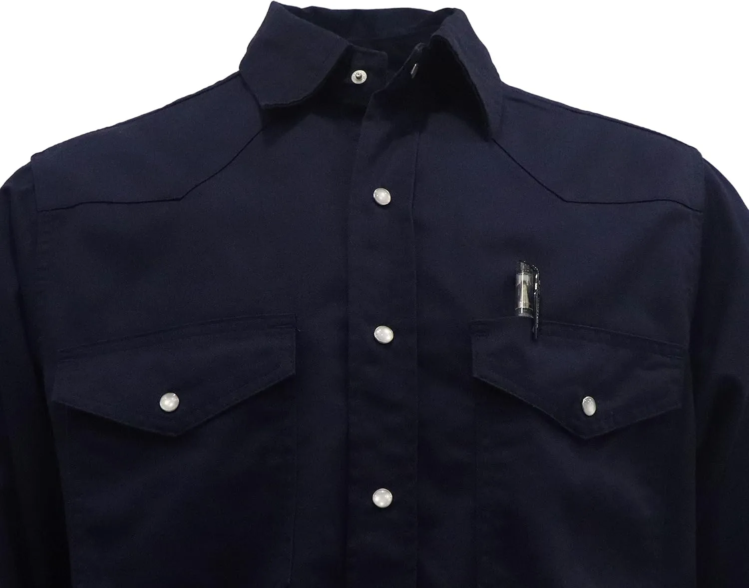 TICOMELA FR Shirts for Men Flame Resistant/Fire Retardant Shirt NFPA2112 7.5oz Men's Welding Shirt