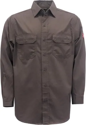 TICOMELA FR Shirts for Men Flame Resistant/Fire Retardant Shirt NFPA2112 7.5oz Men's Welding Shirt