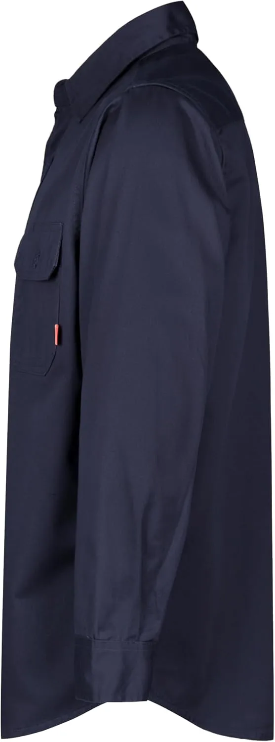 TICOMELA FR Shirts for Men Flame Resistant/Fire Retardant Shirt NFPA2112 7.5oz Men's Welding Shirt