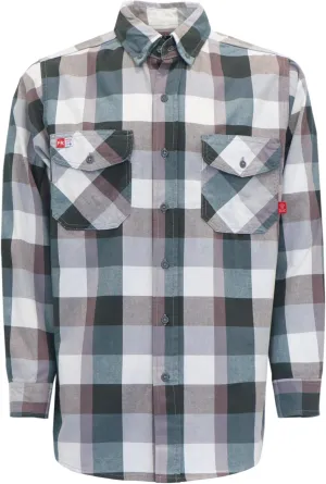 TICOMELA FR Shirts for Men Flame Resistant/Fire Retardant Shirt NFPA2112 7.5oz Men's Welding Shirt