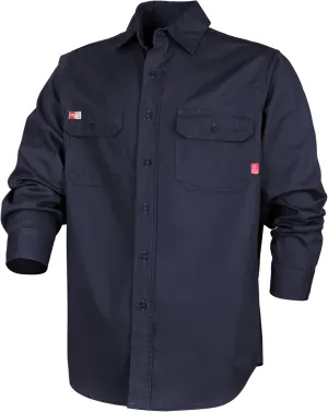 TICOMELA FR Shirts for Men Flame Resistant/Fire Retardant Shirt NFPA2112 7.5oz Men's Welding Shirt