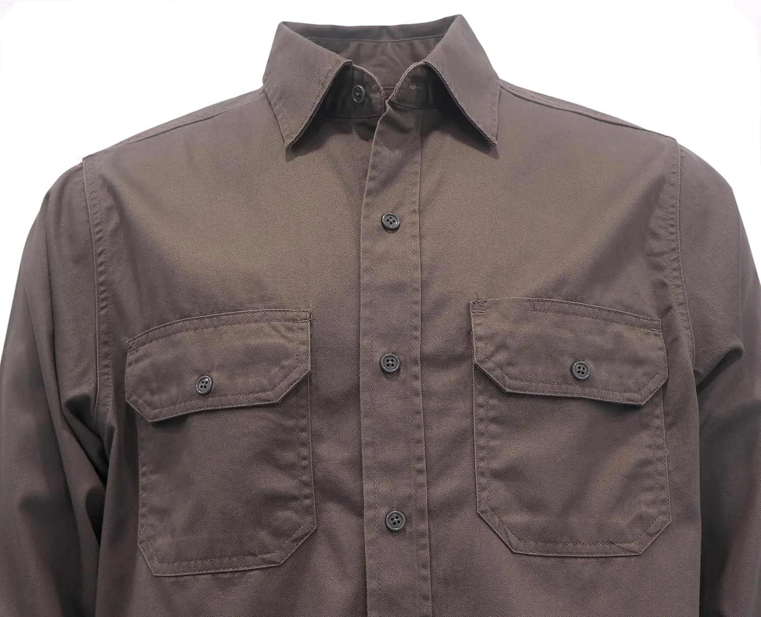 TICOMELA FR Shirts for Men Flame Resistant/Fire Retardant Shirt NFPA2112 7.5oz Men's Welding Shirt