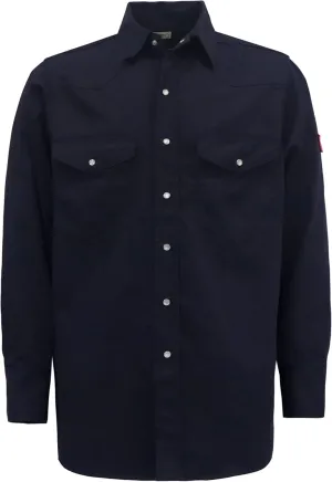 TICOMELA FR Shirts for Men Flame Resistant/Fire Retardant Shirt NFPA2112 7.5oz Men's Welding Shirt