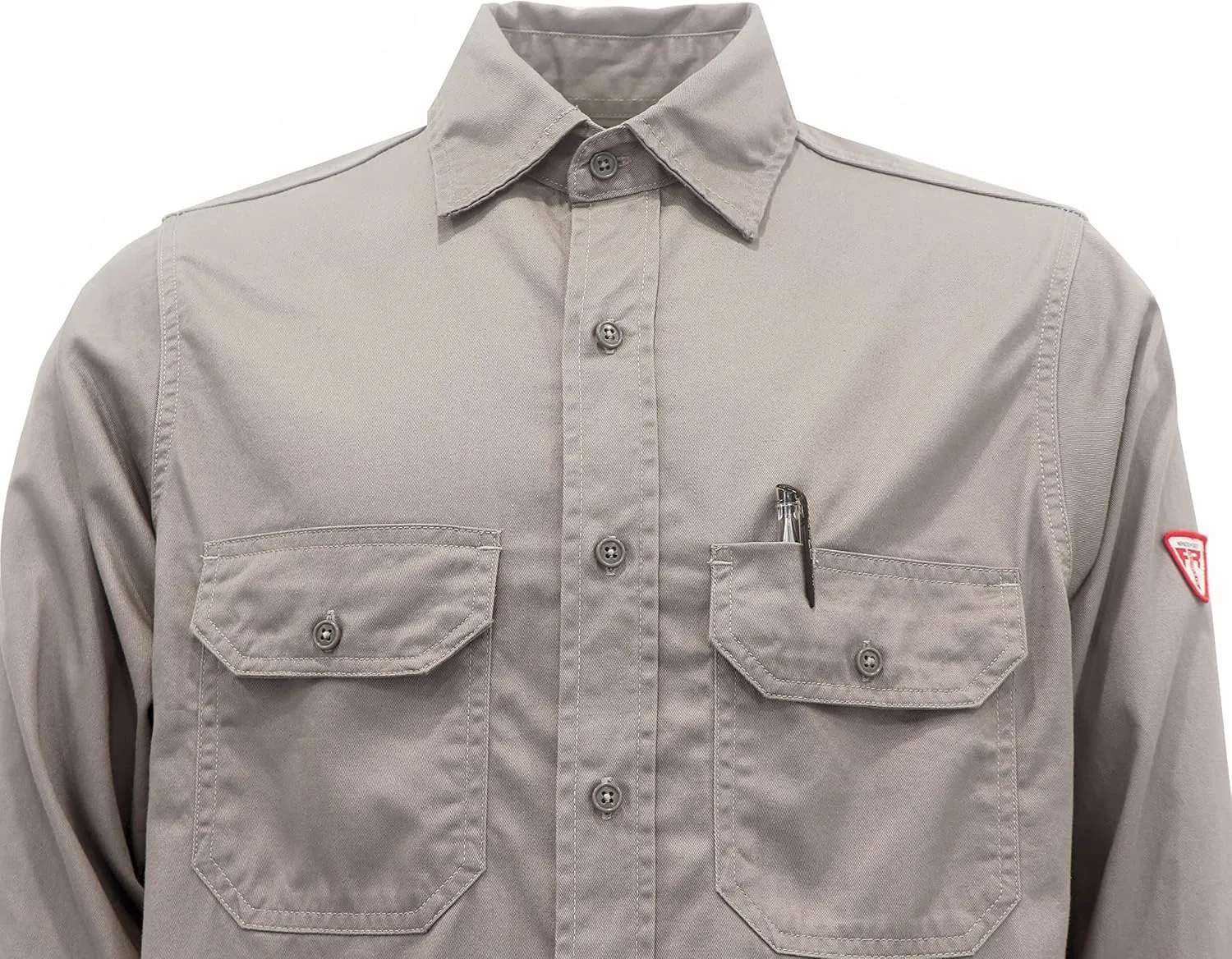 TICOMELA FR Shirts for Men Flame Resistant/Fire Retardant Shirt NFPA2112 7.5oz Men's Welding Shirt