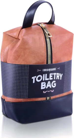 Travel Toiletry Bag - Water-Resistant Dopp Kit for Men, Bag for Toiletries Accessories and Hanging Convenience. Toiletry Bag for Men - Travel Essentials. Gift for Husband, Father