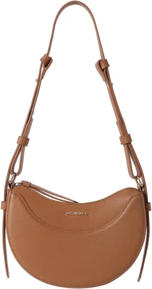 WESTBRONCO Crescent Leather Shoulder Bag for Women - Designer Crossbody Handbag Purse Hobo