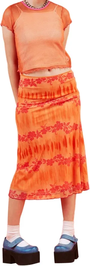 Women Harajuku E-Girl 90s Fashion Midi Skirt Retro Long Maxi Y2k Skirt A Line Bathing Suit Bikini Cover Up Skirts Dress