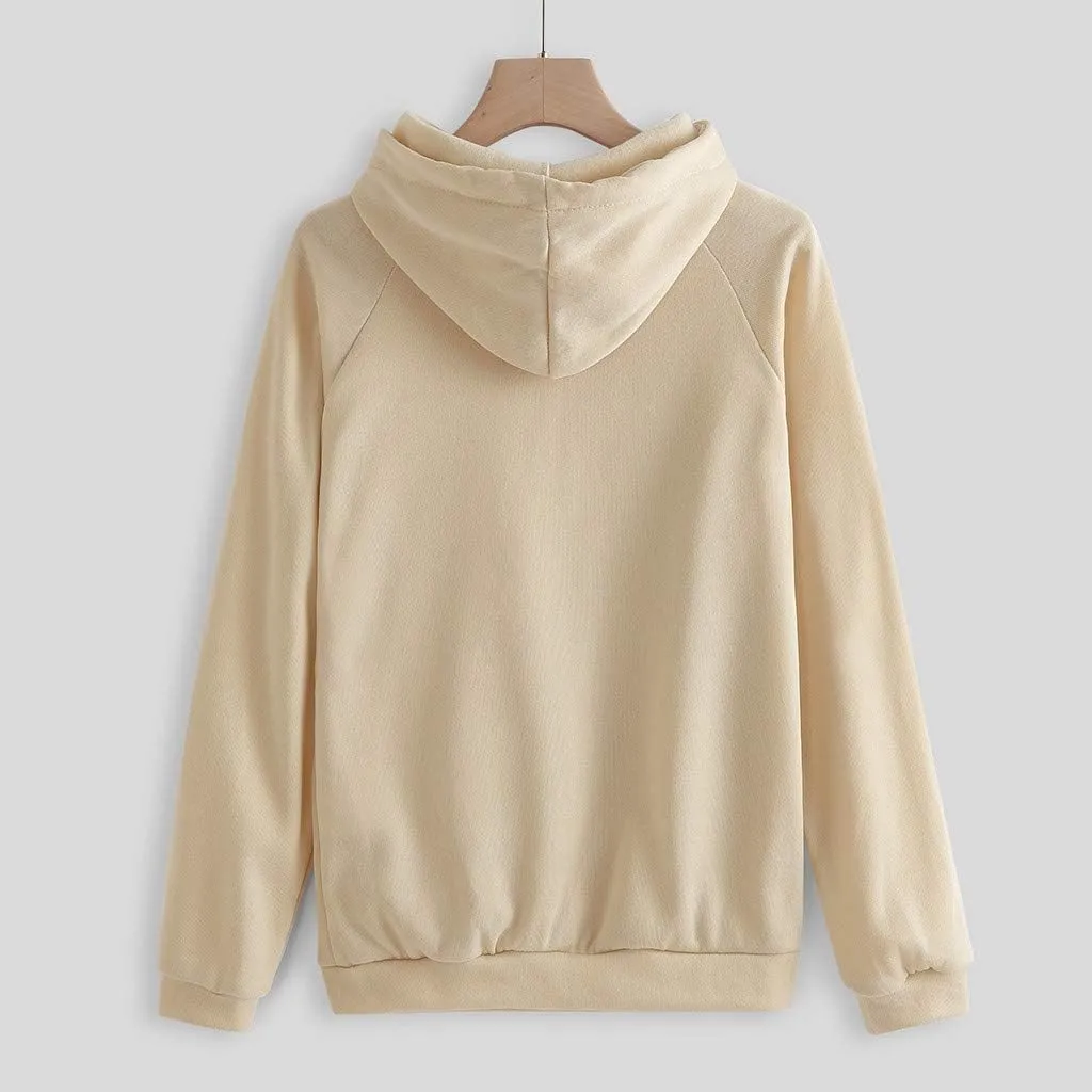 Womens 2 Piece Tracksuits Oversized Pullover Long Sleeve Hoodie Lounge Joggers Fashion Winter Sweatsuit Outfits Pocket