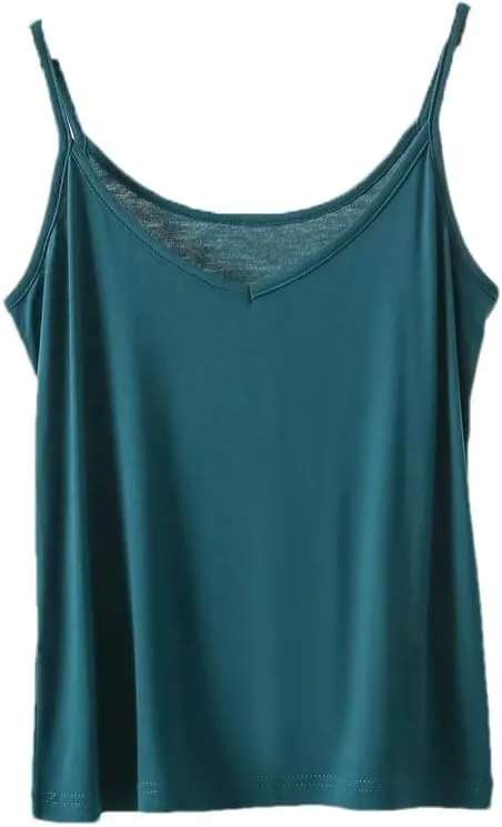 Women's Backless V-Neck Sleeveless Loose Camisole