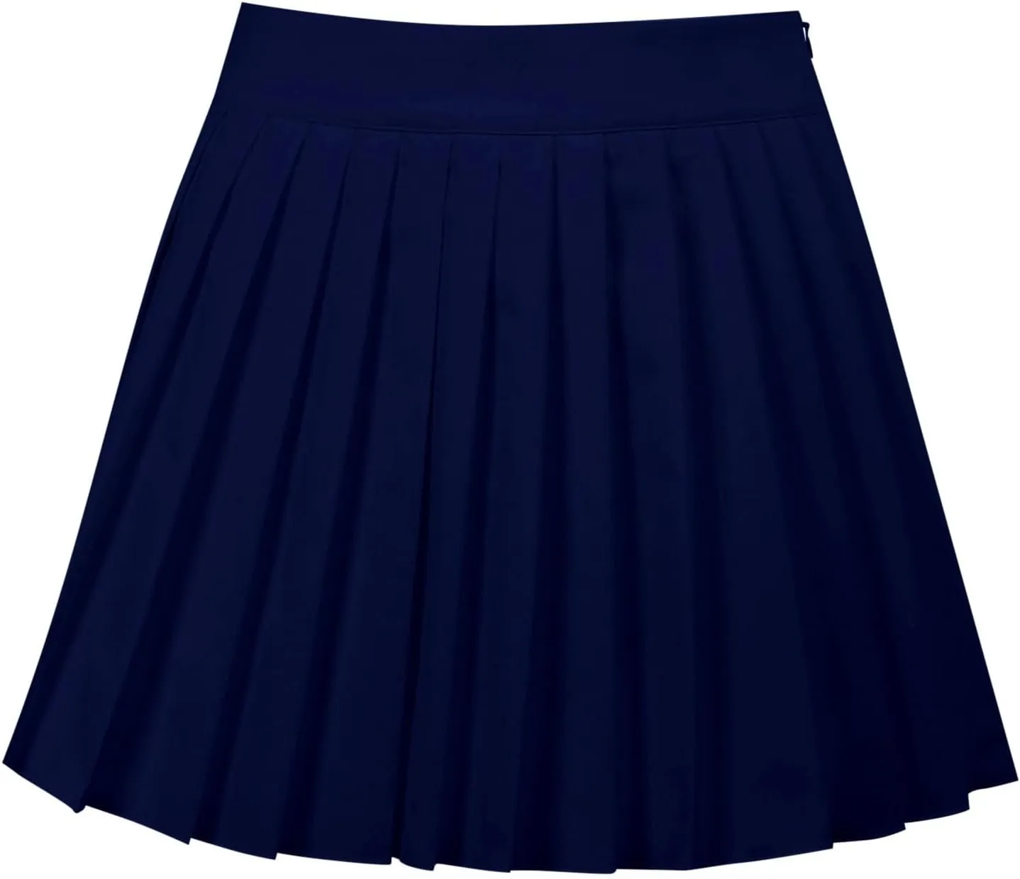 Women's High Waisted Pleated Skirt Black Mini Print Skirt with Sporty Skirt Dress