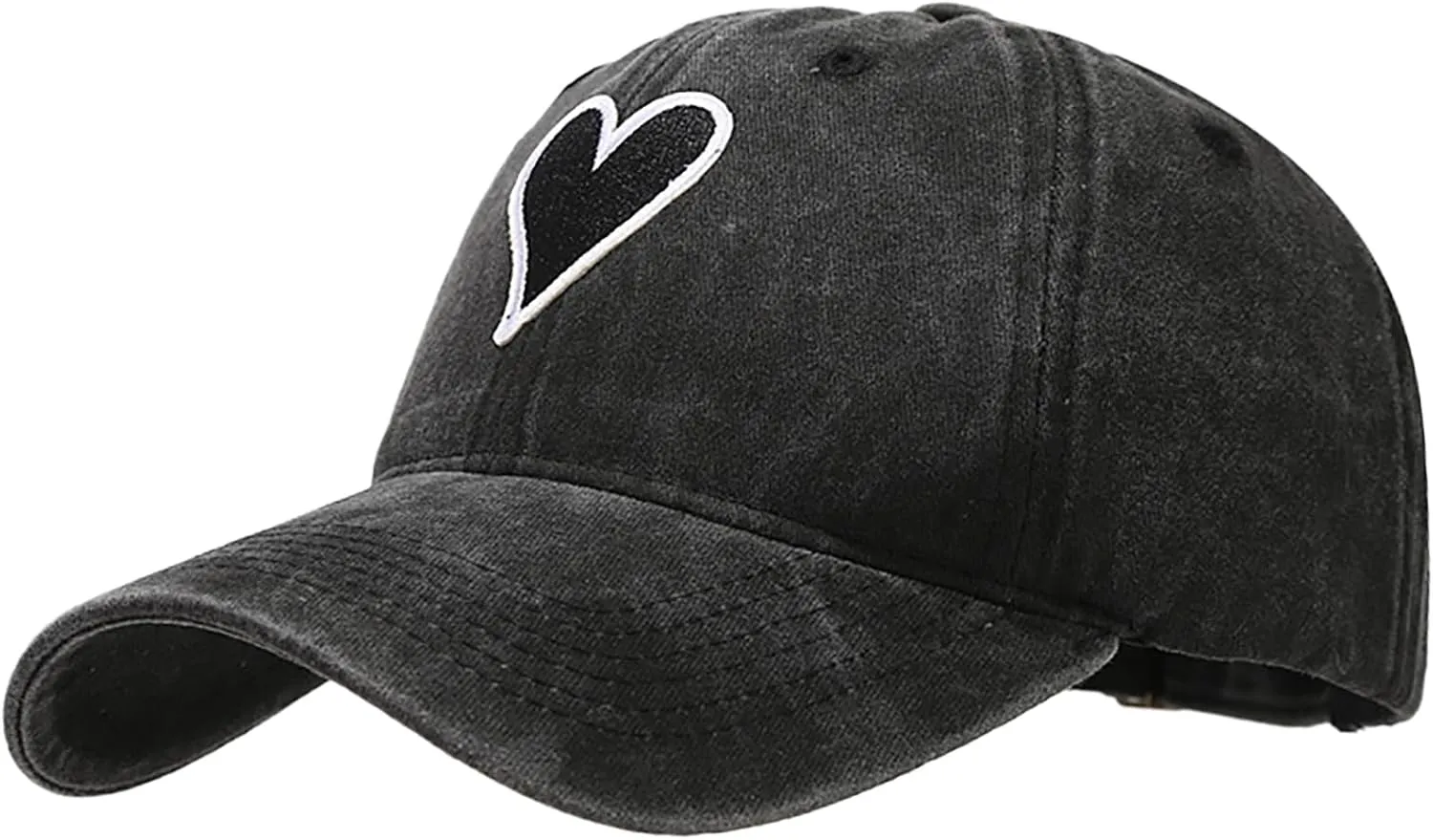 XYIYI Vintage Washed Distressed Baseball Cap Adjustable Cotton Dad Hat for Women Men