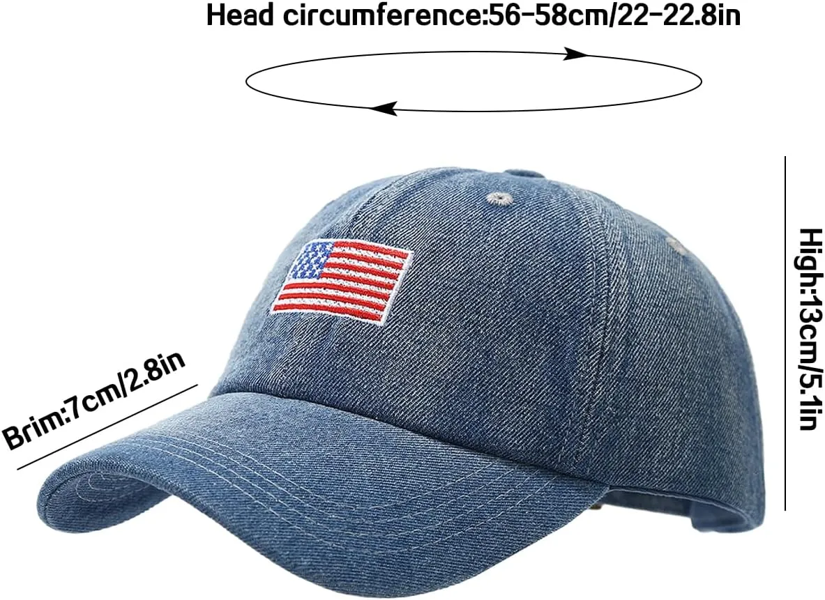 XYIYI Vintage Washed Distressed Baseball Cap Adjustable Cotton Dad Hat for Women Men