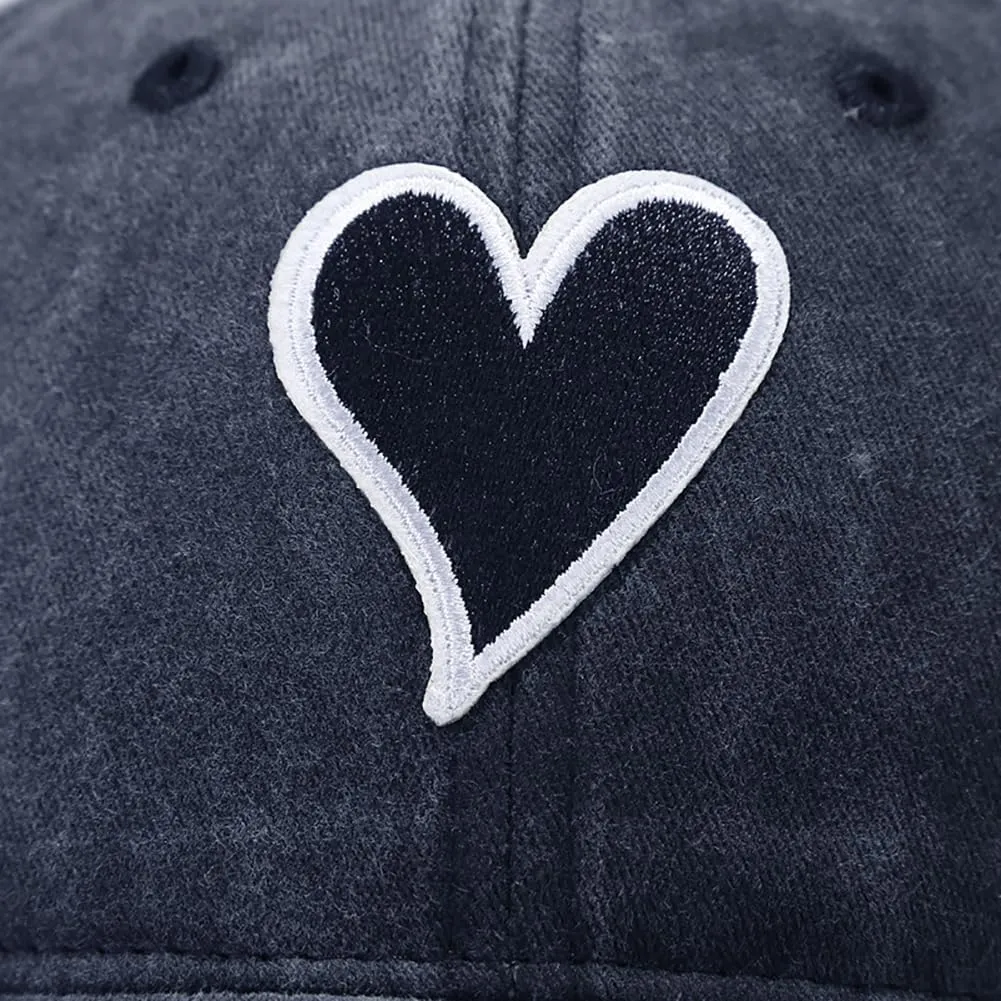 XYIYI Vintage Washed Distressed Baseball Cap Adjustable Cotton Dad Hat for Women Men