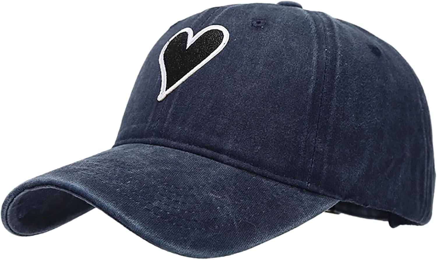 XYIYI Vintage Washed Distressed Baseball Cap Adjustable Cotton Dad Hat for Women Men
