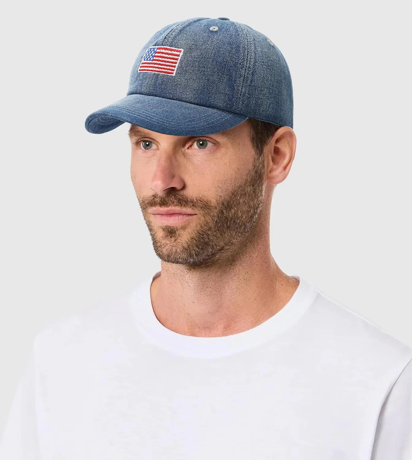 XYIYI Vintage Washed Distressed Baseball Cap Adjustable Cotton Dad Hat for Women Men