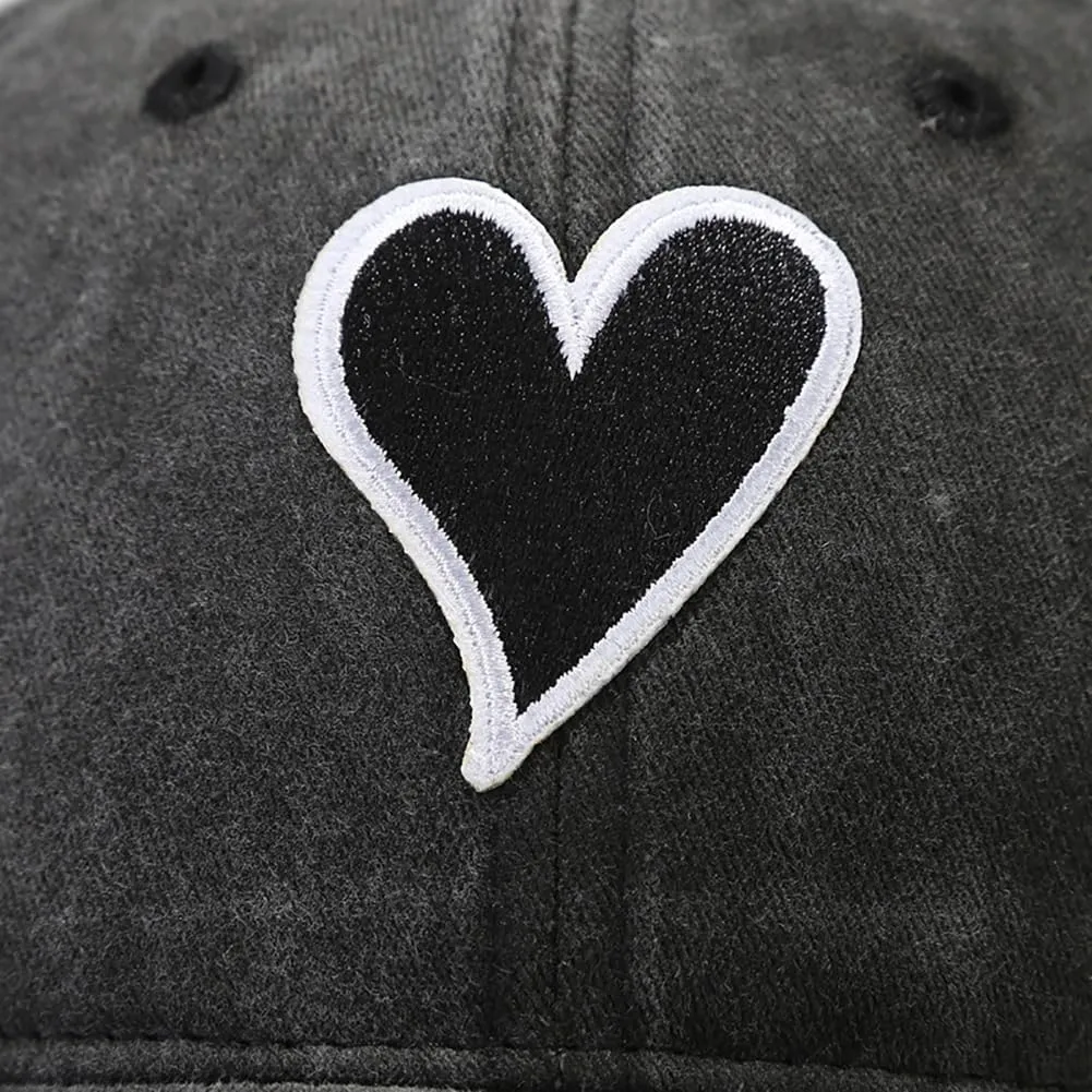XYIYI Vintage Washed Distressed Baseball Cap Adjustable Cotton Dad Hat for Women Men