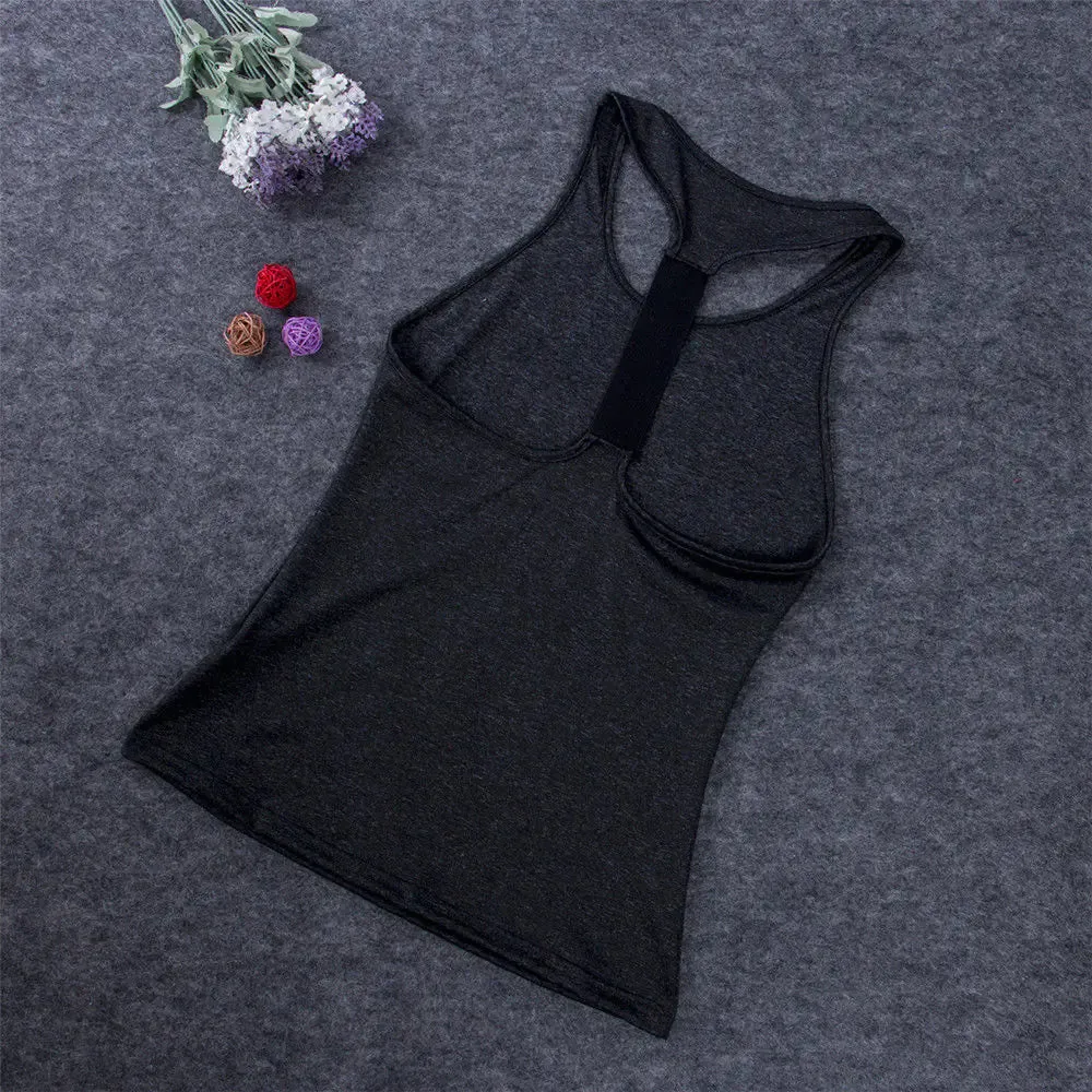 Yoga Casual Sleeveless Women Shirt