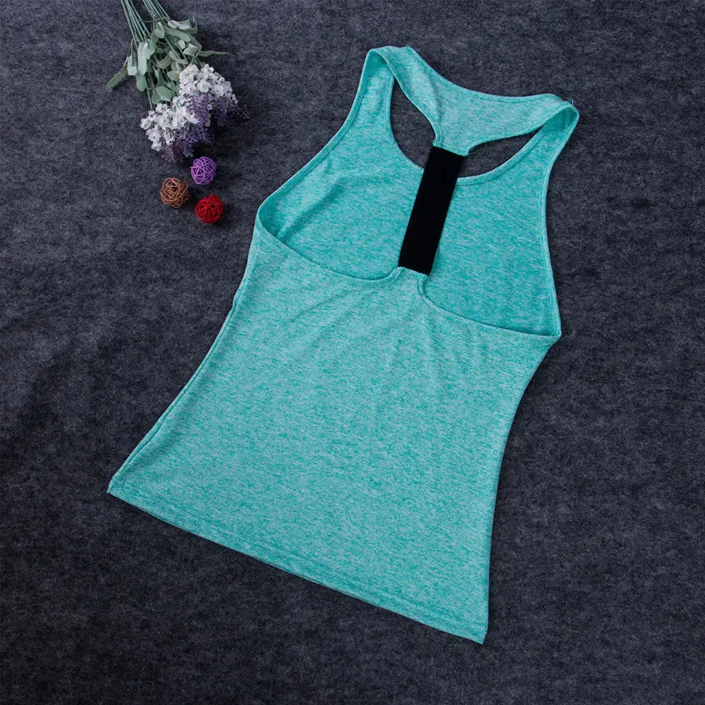 Yoga Casual Sleeveless Women Shirt