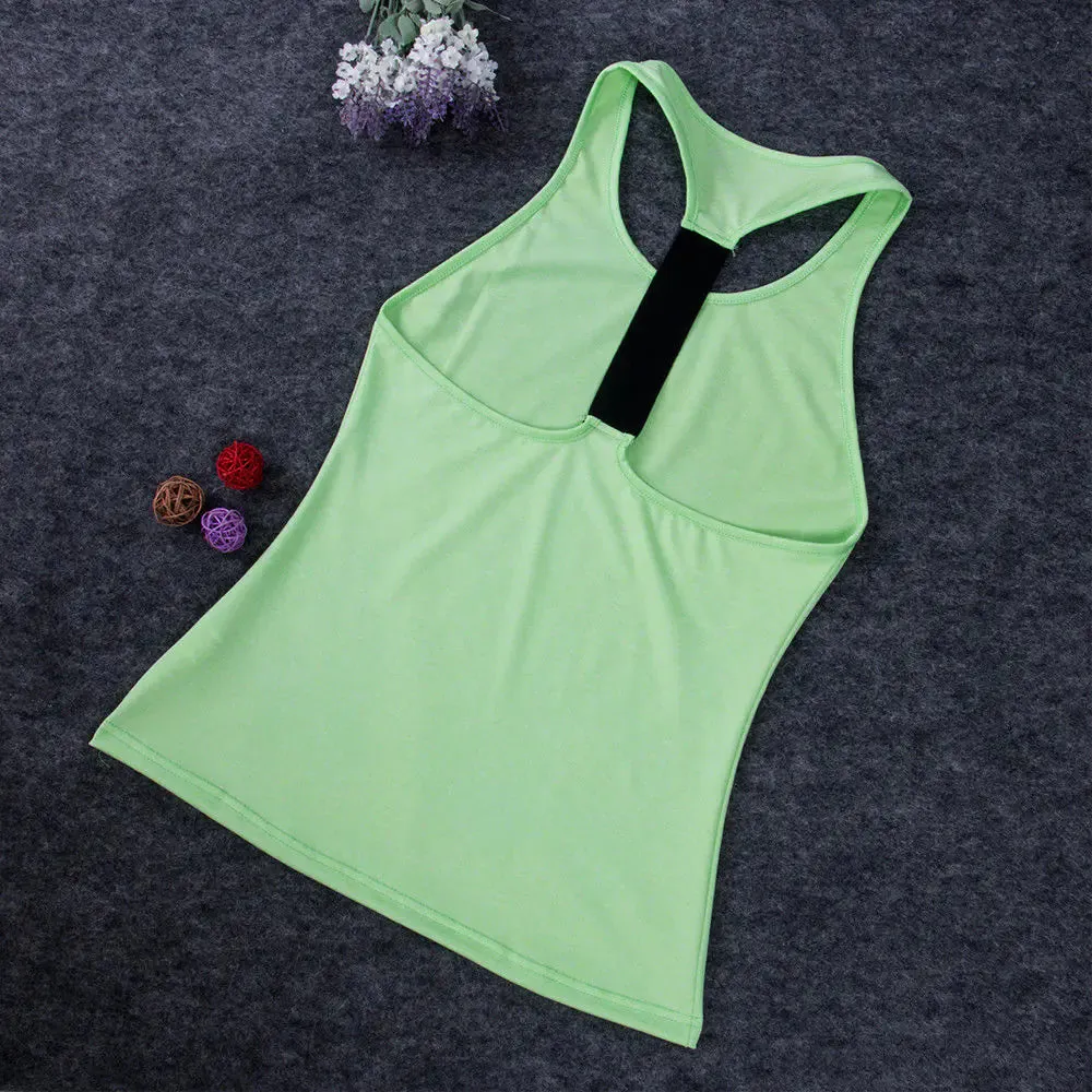 Yoga Casual Sleeveless Women Shirt