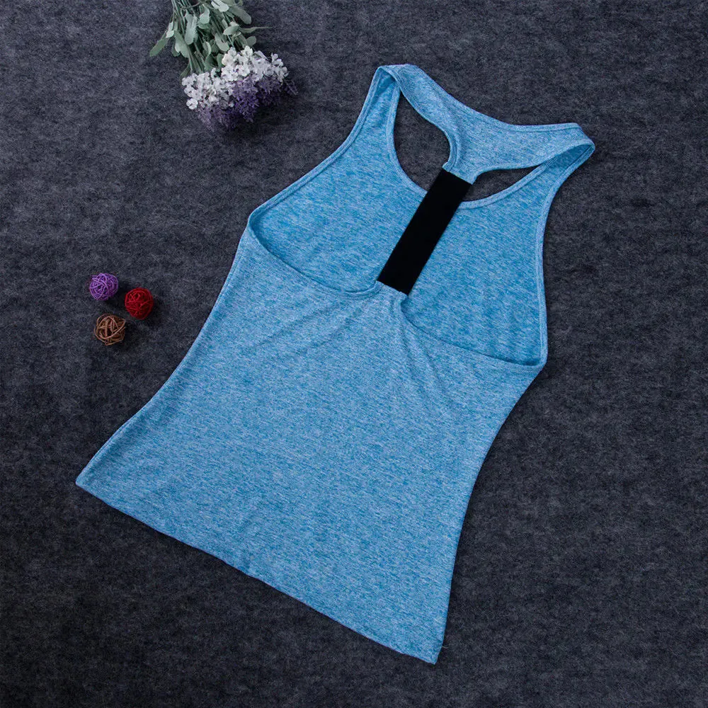 Yoga Casual Sleeveless Women Shirt