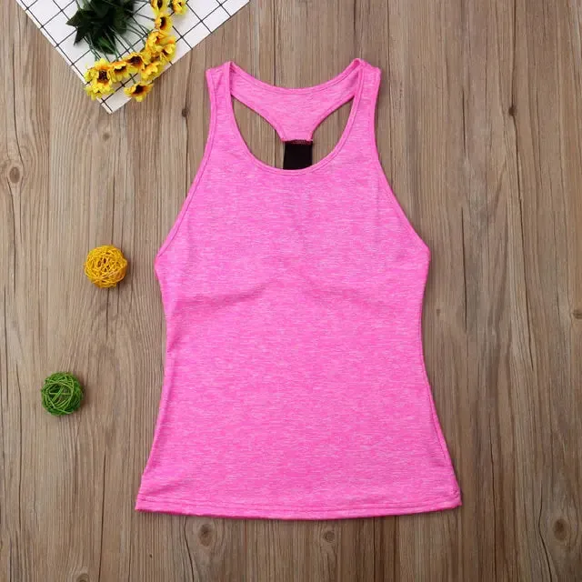 Yoga Casual Sleeveless Women Shirt