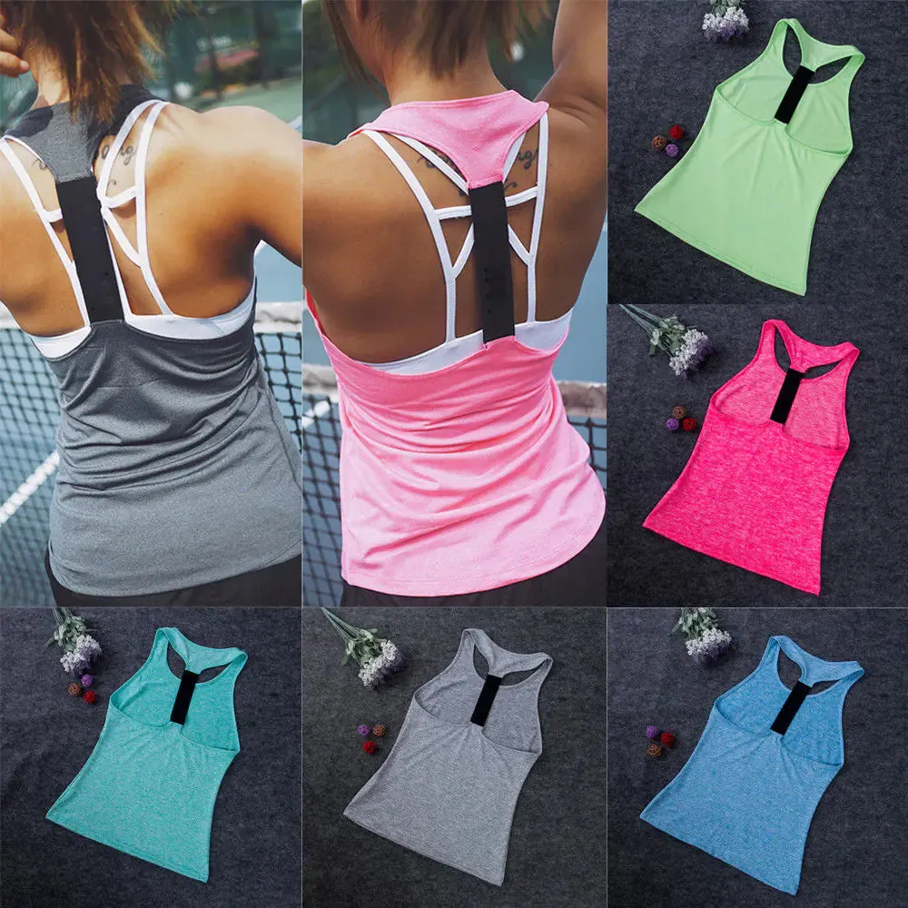 Yoga Casual Sleeveless Women Shirt