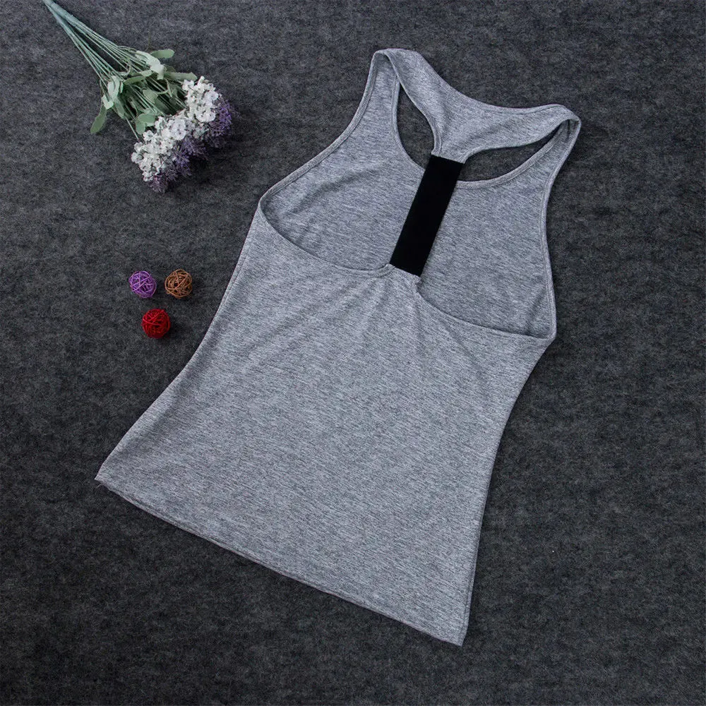 Yoga Casual Sleeveless Women Shirt