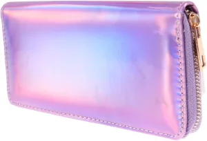 Zippered Coin Pouch Wallet Women Sparkling Sequins Purse Women's Long Wallet Fashion Clutch Bag for Mother's Day